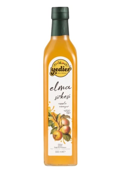 Yedier Elma Sirkesi Cam 500 ML