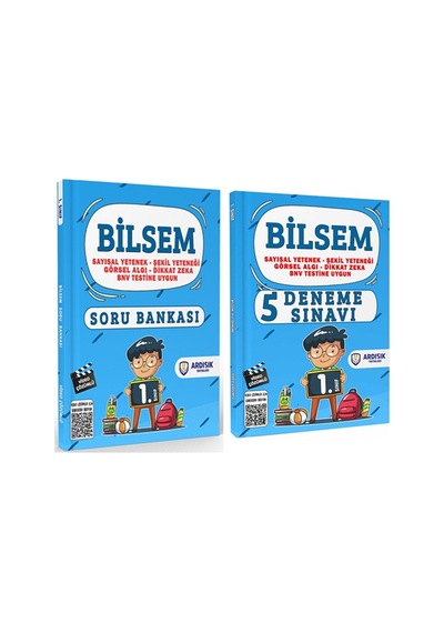 Ardışık Yayınları 1.sınıf Bilsem Soru Bankası Ve Deneme Seti 2 Kitap