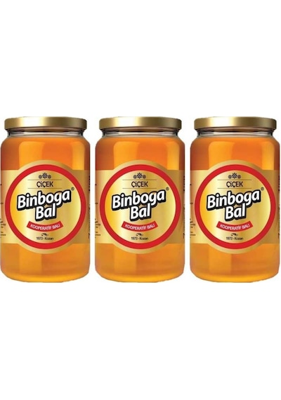 Binboğa Kooperatif Çiçek Balı 3 x 240 G