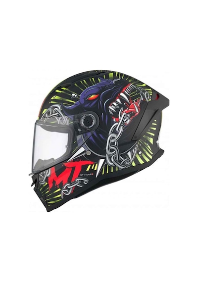 Mt Stinger 2 Akin A3 Mat Kapalı Motosiklet Kaskı