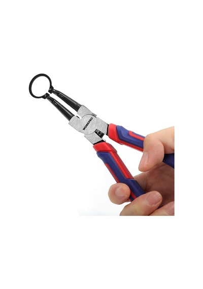 Wp231153 Profesyonel Dış Segman Pensesi, 180mm, Cr-v Çelik, Eğri Uçlu, Yaylı Diğer