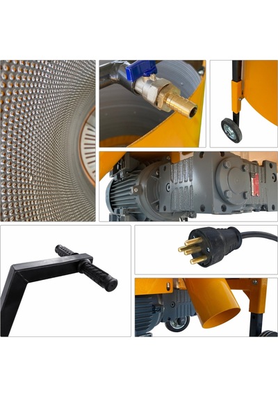 Kadıoğlu Master 350 Litre Rendeli Ceviz Soyma Makinesi 380v