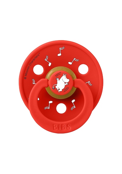 Bibs X Moomin Colour Dancing Emzik-candy Apple 0-6 Ay