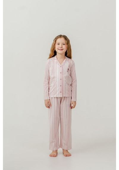 U.S. Polo Assn. Kız Çocuk Gömlek Pijama Takımı Nakışlı Krem Uzun Kol Pijama Takımı Us2728-c-v1 Us2728-c-v1 U.S. Polo Assn. Kız Çocuk Gömlek Pijama Takımı Nakışlı Krem Uzun Kol Pijama Takımı Us2728-c-v1 Us2728-c-v1