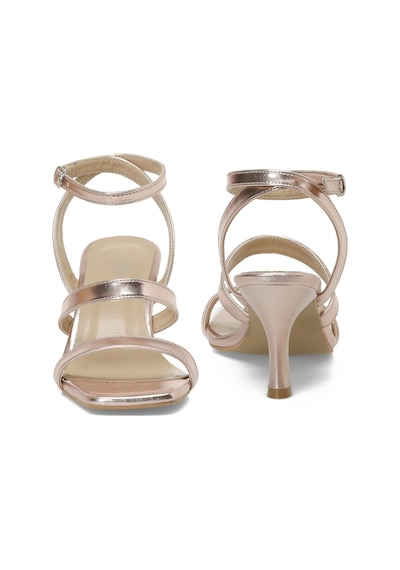 Butigo 25s-218 5fx Rose Gold Kadın Topuklu Sandalet 000000000102008470 Pembe