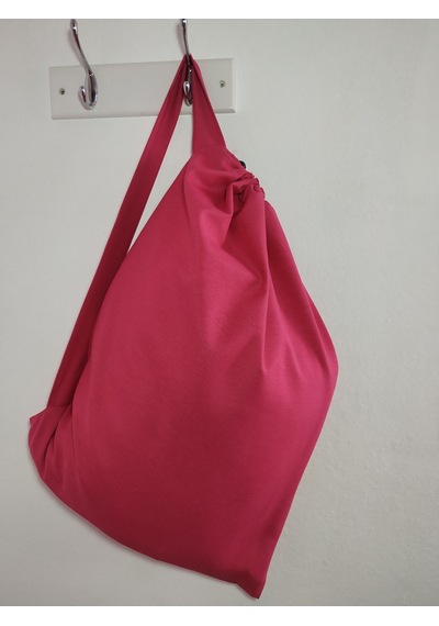 Fancyagnes El Yapımı Duck Kumaş Keten Pembe Askılı Çamaşır Oyunca