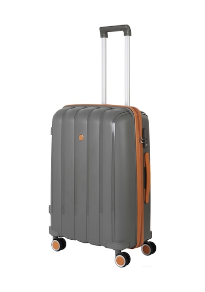 Mçs Group Mçs Polipropilen Valiz V305 65 Cm S18y10003365 11156 Gri/hardal