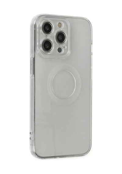 Apple İphone 13 Pro Kılıf Santa Lens Silikon - Şeffaf