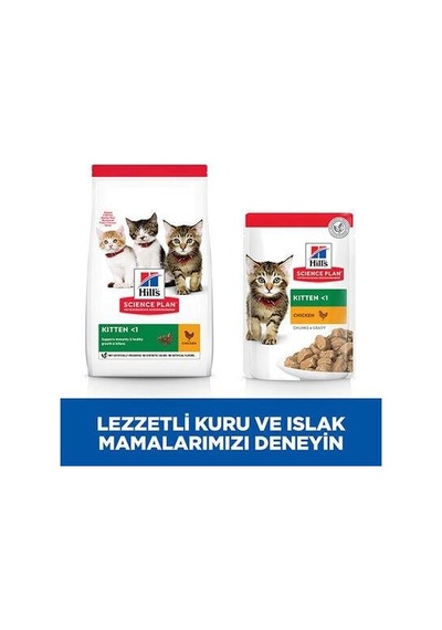 Hill's Science Plan Tavuklu Yavru Kedi Maması 3 Kg