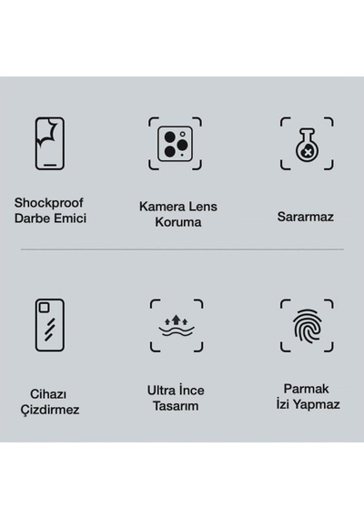 Xiaomi Mi 10T - Mi 10T Pro Kamera Korumali Premium Silikon Kilif 294096568 - Renk / Lacivert