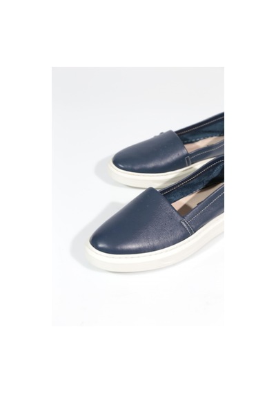 Dgn P63 Kadin İnce Taban Comfort Ayakkabi Lacivert