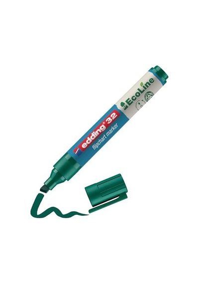 Flipchartmarker 32 Ecoline, Yeniden Doldurulabilir, 1 5 Mm, Yeşil