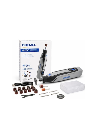 Dremel 8150-20 7,2 V Akülü Çok Amaçlı El Aleti 20 Parça F0138150ja