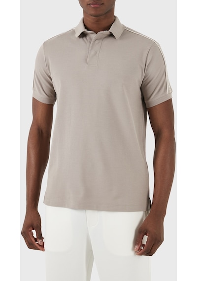 Emporio Armani Erkek Polo Yaka T Shirt 3d1fm3 1jcyz 0650 Bej