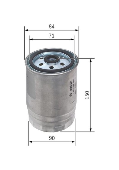 BOSCH F026407209 YAĞ FİLTRESİ ATOS i10 i20 PICANTO ACCENT BLUE 15