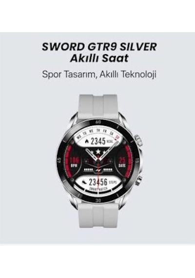 Sword Harmonia SW-GTR9 1.45" Akıllı Saat (Distribütör Garantili)