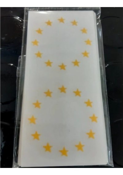 Plaka Avrupa Birliği Sticker ( )-