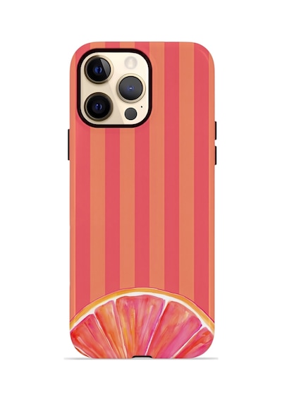 Apple iPhone Uyumlu 12 Pro Max Vorian Çift Katmanlı Magsafe Kılıf Grapefruit Sunset