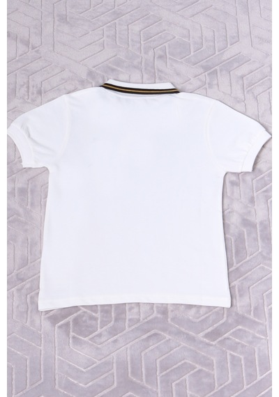 Hçm Erkek Çocuk Tshirt Polo Yaka A7 KREM