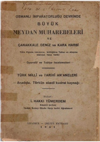 Osmanli Imparatorluğu Devrinde Büyük Meydan Muharebeleri