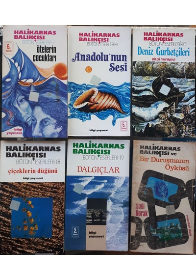 Halikarnas Balıkçısı 6 Kitaplı Setb Roman Öykü