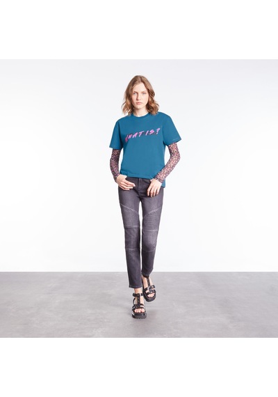 The Kooples Classic Kadın Mavi T-shirt