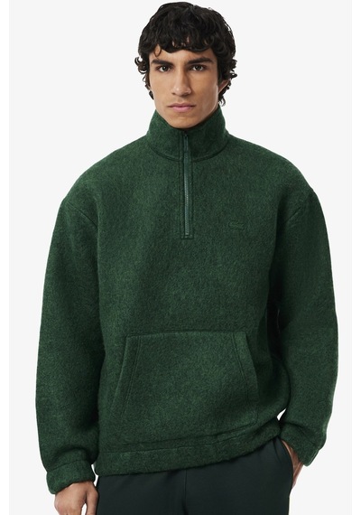 Lacoste Loose Fit 1/4 Zip Men's Cotton Sweatshirt Erkek Bol Kesim Dik Yaka 1/4 Fermuar Sweatshirt Yeşil Yeşil Lacoste Loose Fit 1/4 Zip Men's Cotton Sweatshirt Erkek Bol Kesim Dik Yaka 1/4 Fermuar Sweatshirt Yeşil Yeşil