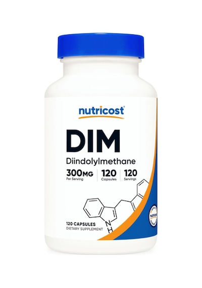 Nutricost Dım Diindolylmethane Plus Bioperine 300mg, 120 Ve... Aromasız