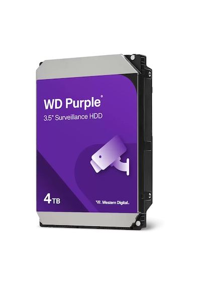 4tb Wd Purple Sata 6gb/s 128mb Dv 7/24 Wd44purz