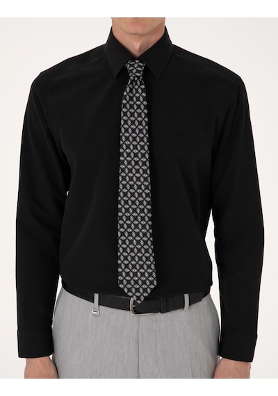 Pierre Cardin Erkek Siyah Gömlek Basic 50316742-vr046 Siyah