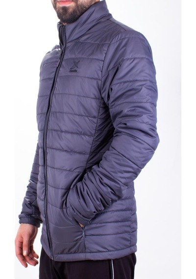 Kinetix Padded Coat Koyu Gri Günlük Şişme Erkek Mont