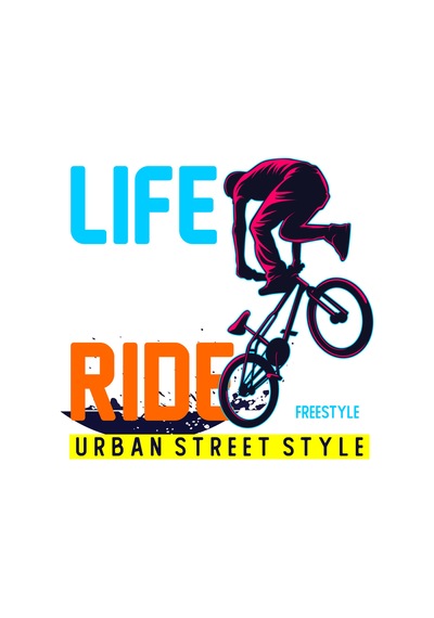 Paybuy Kadın Oversize Tişört Bmx Freestyle Urban Street Style Baskılı Ra Beyaz