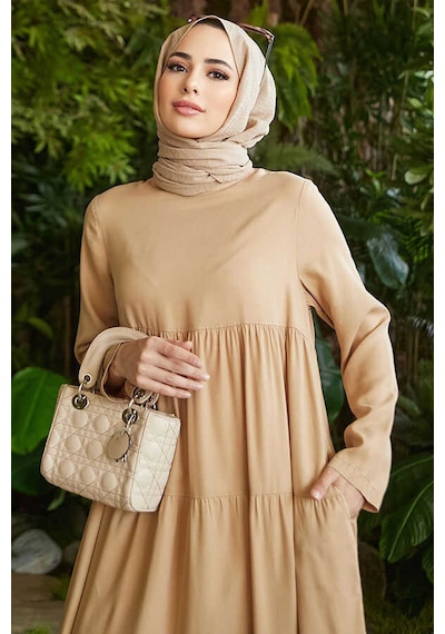 Neways 6400-Parça Boya  Elbise Bej