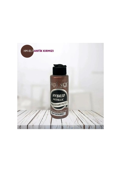 Cadence Hybrid Multisurfaces Metalik Hm817 Antik Kırmızı 120 Ml Kırmızı Kırmızı