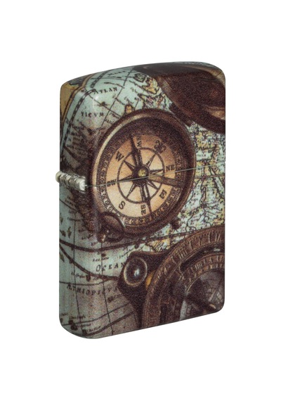 Zippo 49352 Compass Design Çakmak - 49916-100740