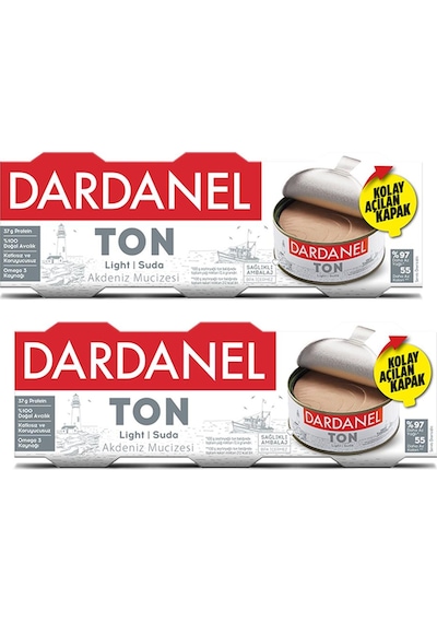 Dardanel Light Ton Balığı 3x75 G 2 Adet