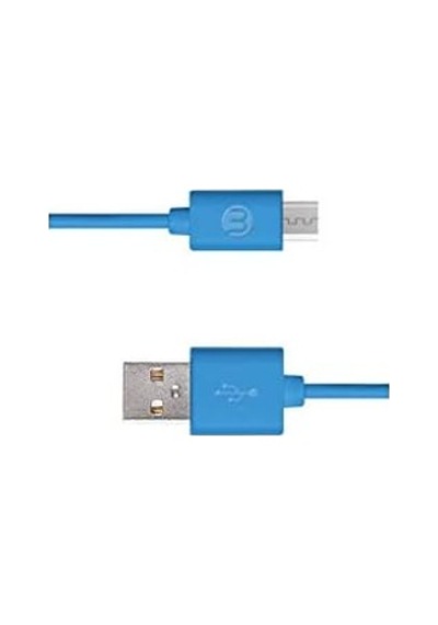 Mojue 3dk33 Micro Usb Kablosu, 1 Metre,mavi