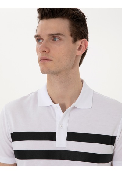 Pierre Cardin Erkek Beyaz Tişört 50310154-vr013 Beyaz Pierre Cardin Erkek Beyaz Tişört 50310154-vr013 Beyaz
