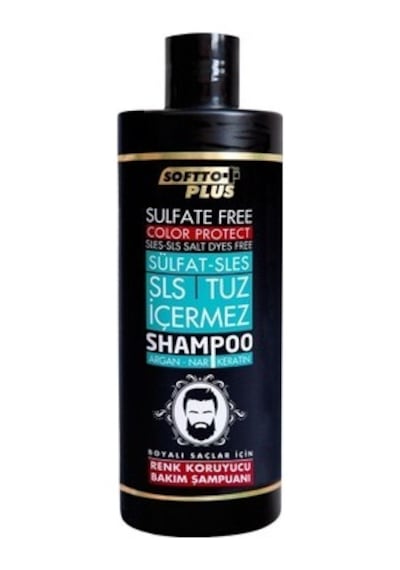 Softto Plus Black Hair Renk Koruyucu Tuzsuz Şampuan 400 ML
