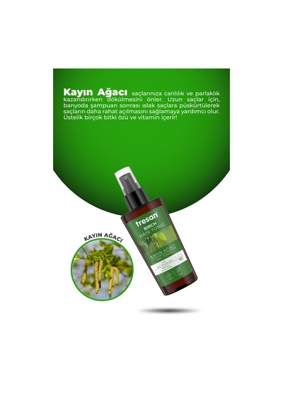 Tresan Kayın Güçlendirici Ve Canlandırıcı Saç Toniği 125ml
