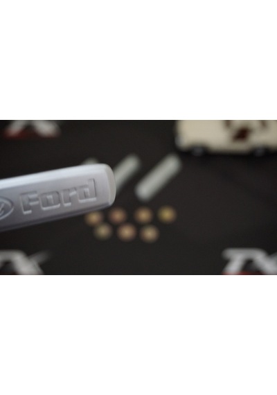 Ford Logo Krom Metal Paspas Vidalı Logo 4 Lü Set
