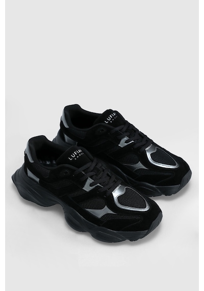 Lufian Mark Erkek Deri Sneaker Ayakkabı Siyah Siyah 112230240100100 Siyah Lufian Mark Erkek Deri Sneaker Ayakkabı Siyah Siyah 112230240100100 Siyah