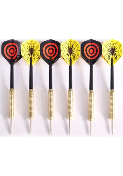Delta Sisal Dart Seti 45 CM 18 İnç + 6 Ok 18 G Hedef Tahtası