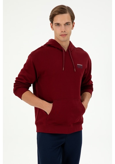 U.s. Polo Assn. Erkek Bordo Sweatshirt 50293442-vr014 Bordo