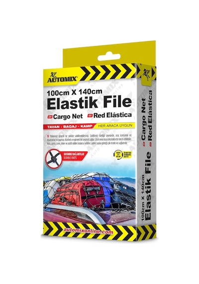 Automix Otomobil Bagaj Düzenleme Ve Eşya Sabitleme Seti - Kaymaz Çanta + Genişleyen File