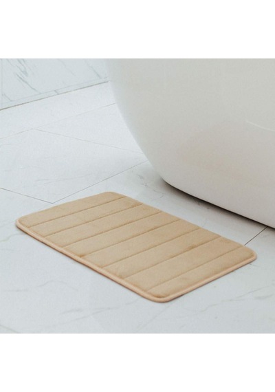 Banyo Banyo Zemin Duş Mas Kamışı Yumuşak Bellek Köpük Mat Banyo Sundurma Girişi Camel, 40cm 60cm Diğer
