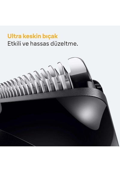 Braun Sakal Düzeltici Series 5, +4 Aksesuar, 40 Uzunluk, Keskin Bıçak, Bt5520