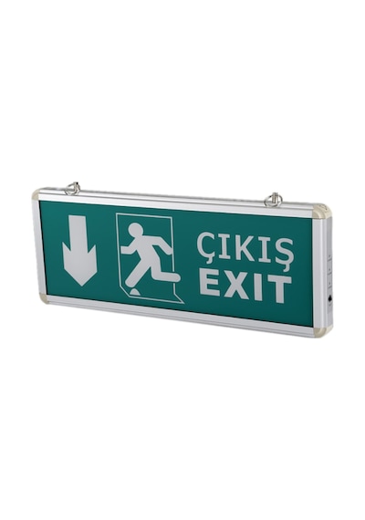 Işıklı Şarjlı Acil Çıkış/Exit Tabelası Yönlendirme Levhası (327533207)