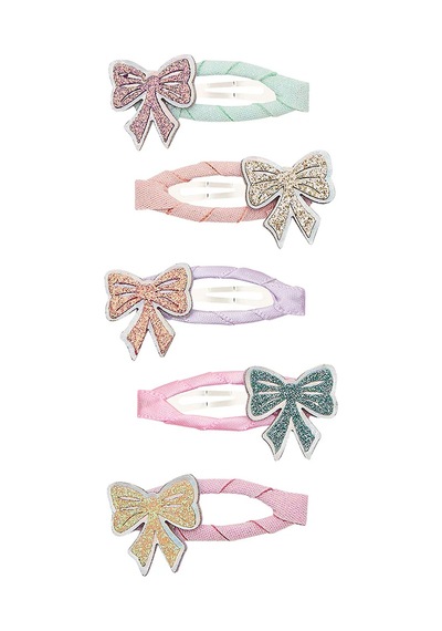 Mimi & Lula Sparkle Bow Mini 5'li Toka Çok Renkli