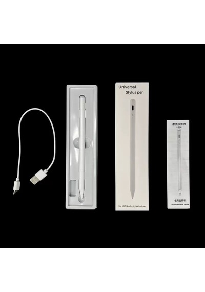 Mey İthalat K2260 Ios Ve Android Uyumlu Universal Dokunmatik Stylus Kalem - Beyaz